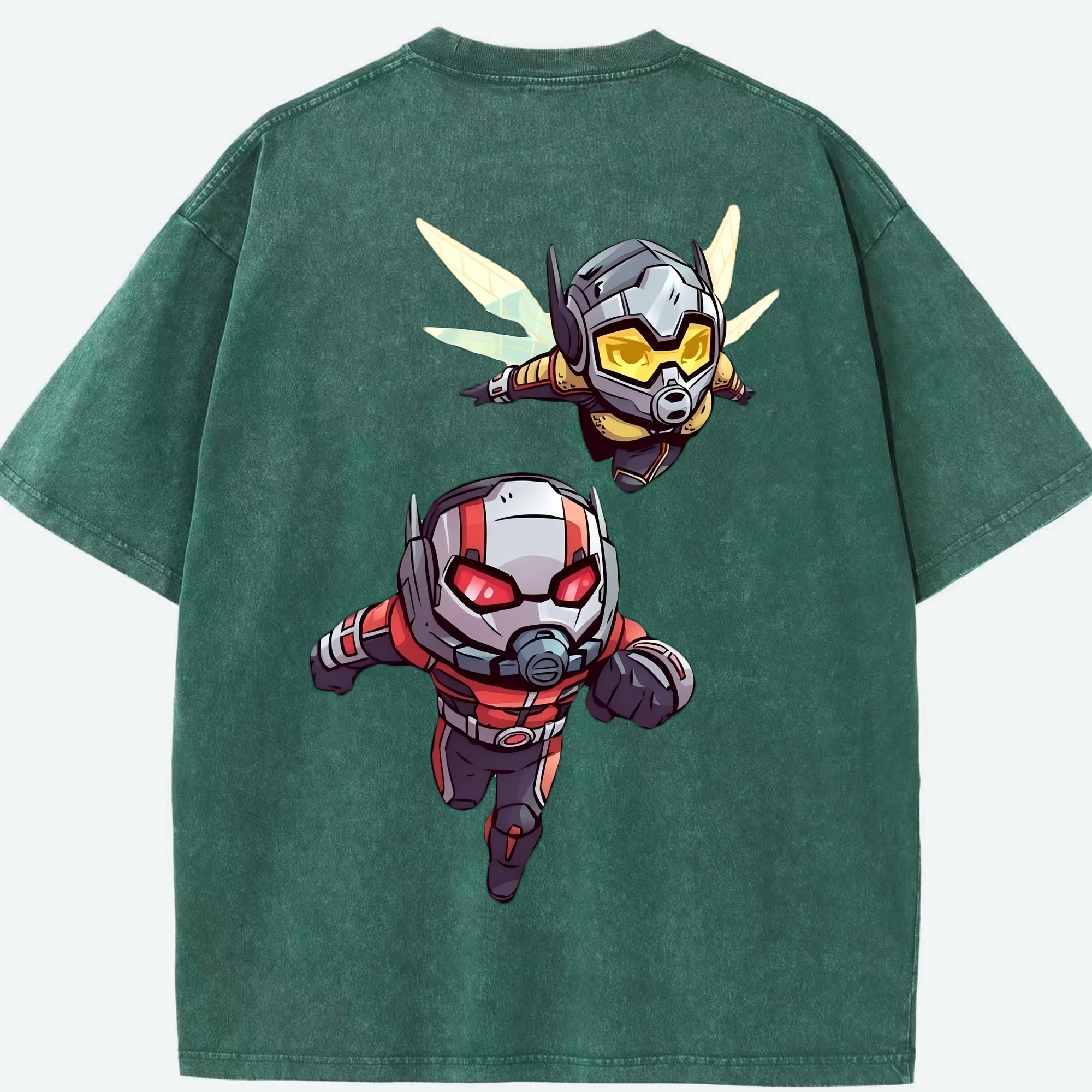 （画像用） アベンジャーズ The Avengers 綿100% ヴィンテージ風 半袖Tシャツ（背面プリント）